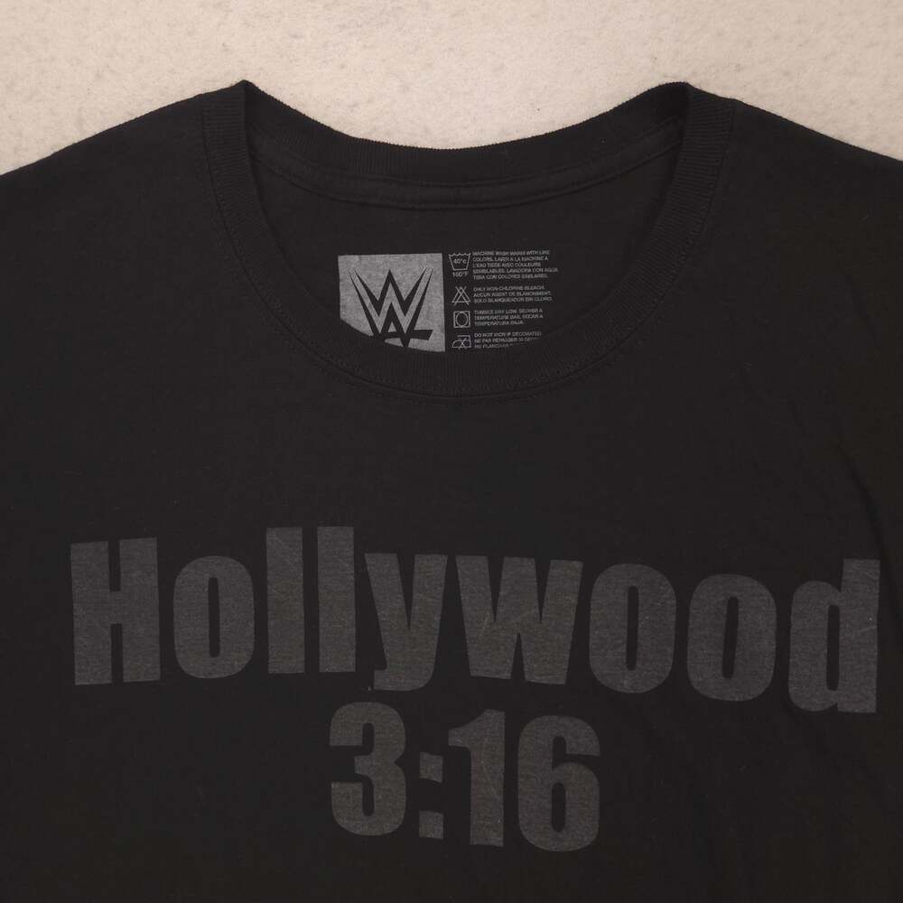 WWE Wrestlemania 39 Crew Neck Graphic Short Sleeve T Shirt Mens Size M Black